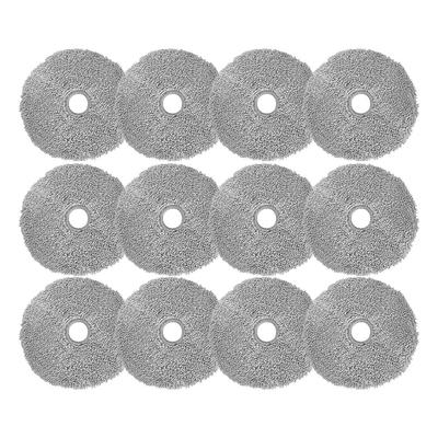 12Pcs Mopp Tuch für Lydsto W2 Roboter Staubsauger Ersatzteil Runde Mopp Ersatz Zubehör