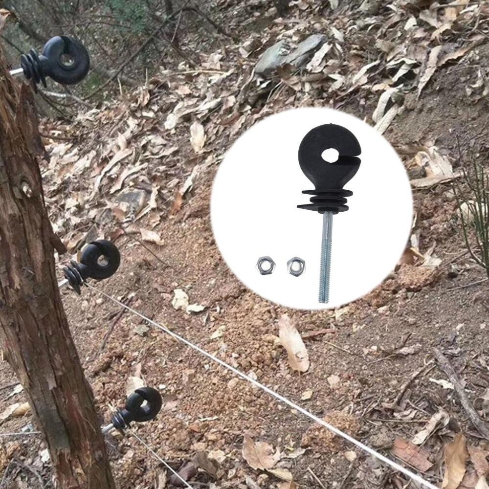 50Sets Polypropylene Material Electric Fence Insulator Electronic Fence Accessories Outdoor Fence