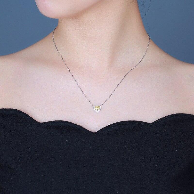 BELLA BOX Classic Women Pendant Necklace With 5A Zircon Fine Jewelry Wedding Gifts