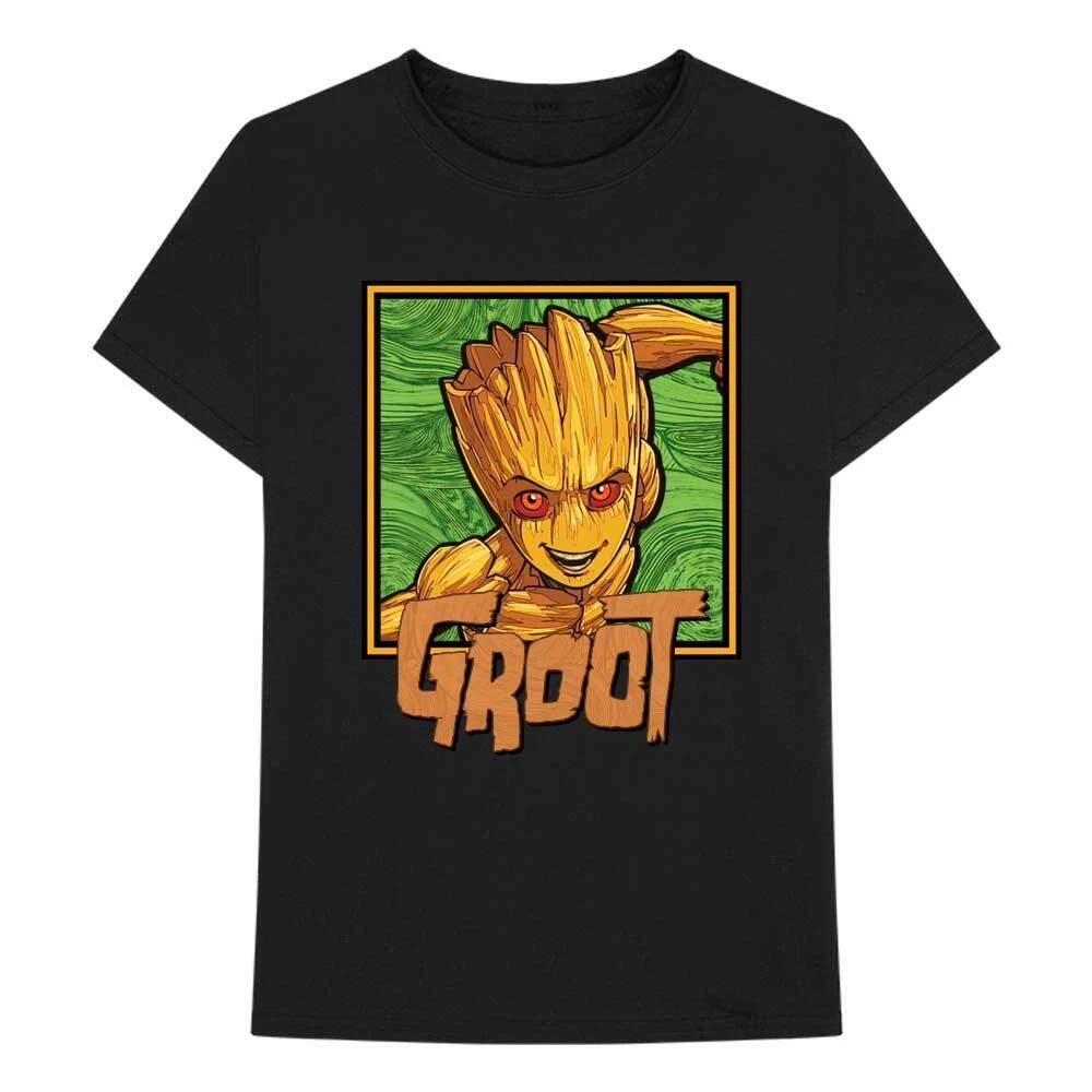 Comics Unisex TShirt I Am Groot Groot Square S