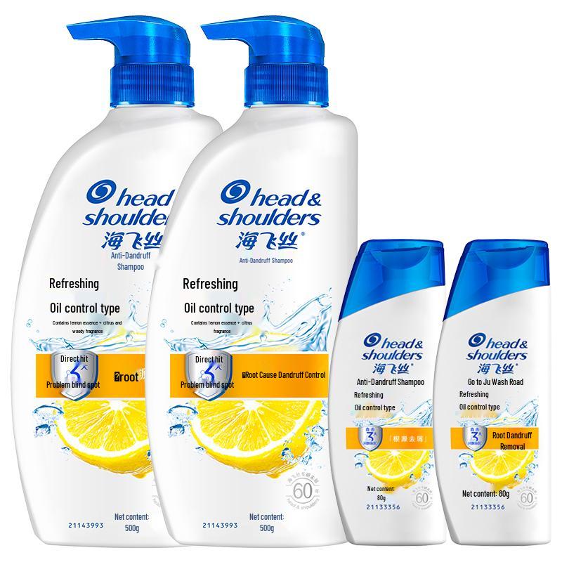 

Набор шампуней против перхоти Head & Shoulders 500г x2 + 80г x2