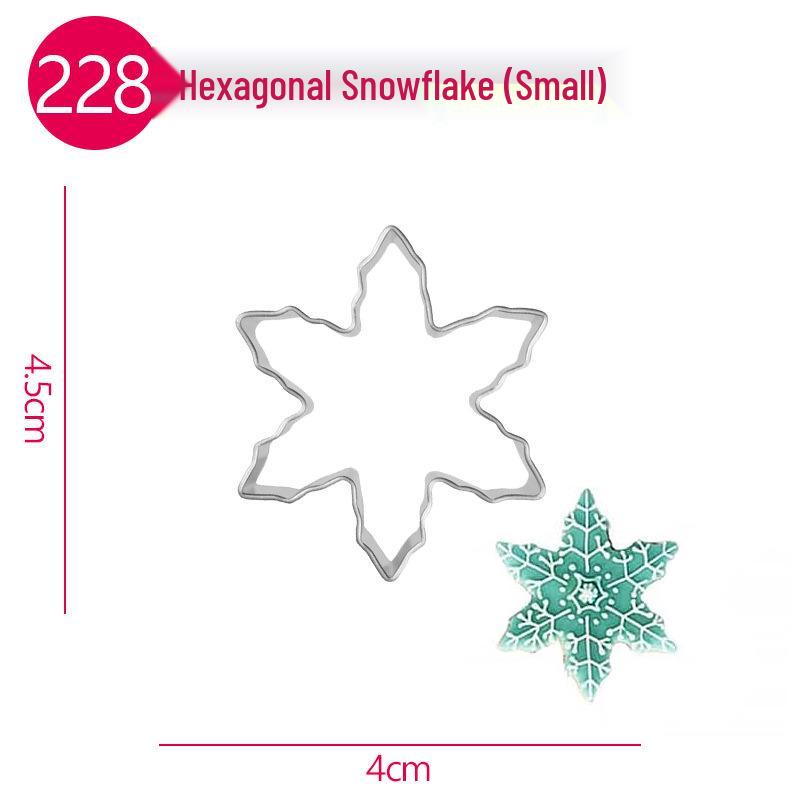 Stainless Steel Christmas Tree Cookie & Cake Cutter Mold Set