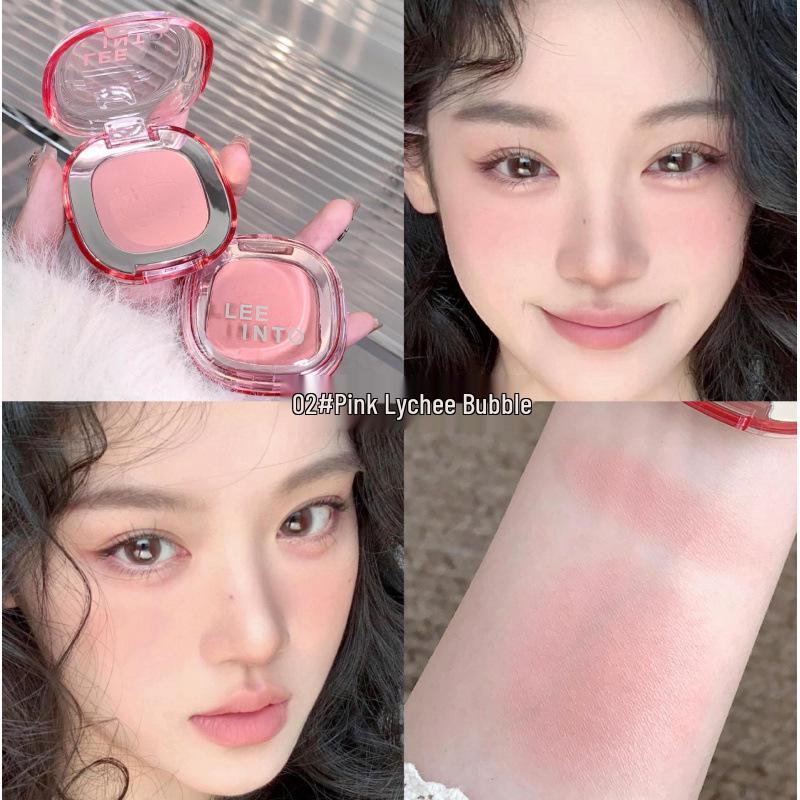 LEEINTO Dual Blush Matte Vitality Korean Style Long-Lasting Eyeshadow Palette