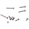340-teiliges Edelstahl metrisches Schrauben-Sortiment-Kit 5/6/8/10/12/14/16/18/20mm Sechskant-Zylinderkopfschrauben Muttern und Schrauben Kit
