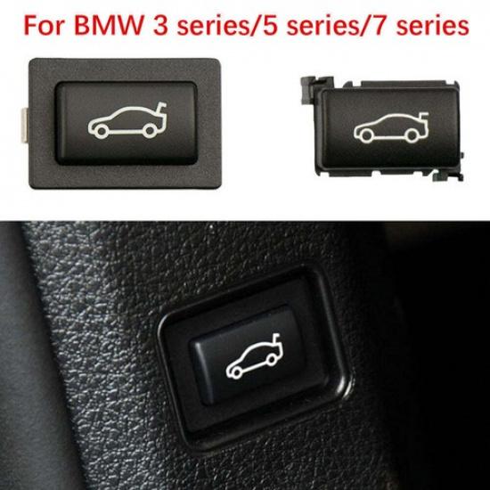 Car Rear Boot Cover Switch Push Button Trunk UnLocking Switch Button For BMW