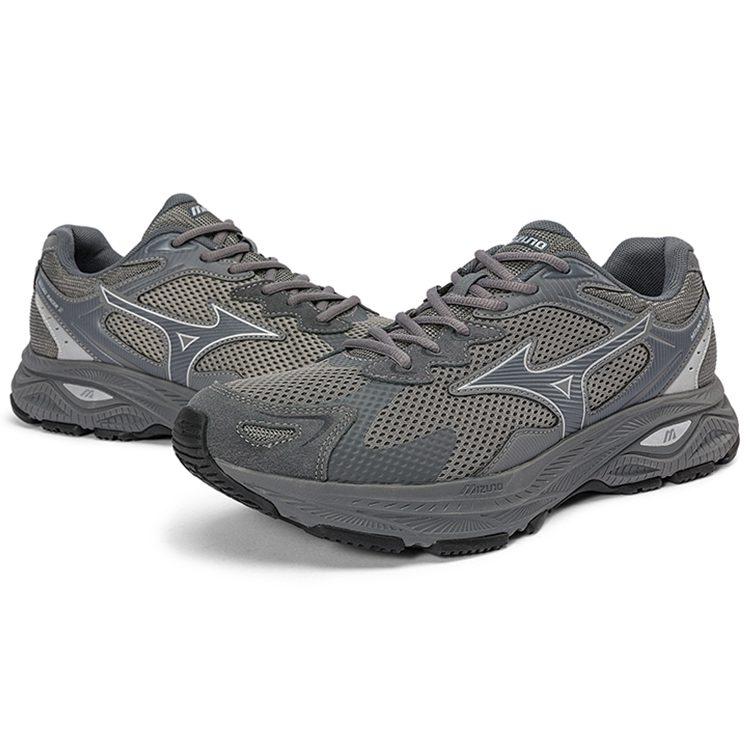 Mizuno Racer S Textile, Synthetic Leather Cushioning Slip Resistant Abrasion Resistant Breathable Low Top D1GH223502