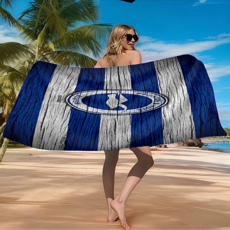 Brighton & Hove football club Beach Towel Microfiber Beach Towel, Lightweight and Quick-Dry, for Summer Travel, Swimming Pool Fan Birthday Gift