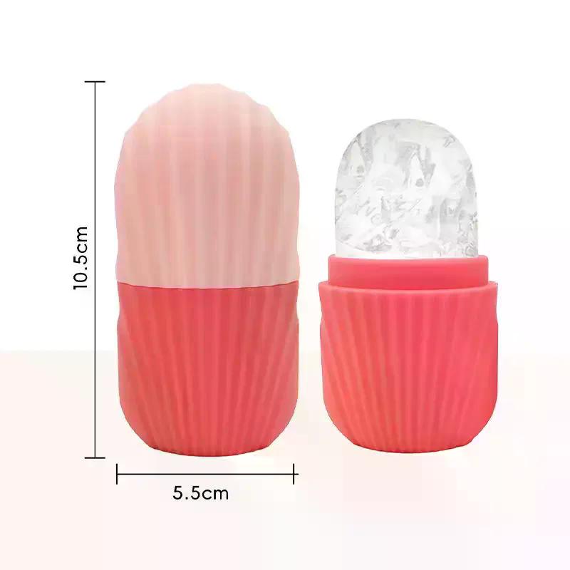Silicone Cube Trays Facial Eye Roller Ice Ball Beauty Face Lifting Massager Contouring Reduce Acne Skin Care Tool Reusable
