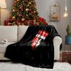 Stade Fc Emblem Throws Blanket Flannel Blankets Plush for Couch Bed Gifts for Men Women Travel picnic blanket Christmas fan gifts