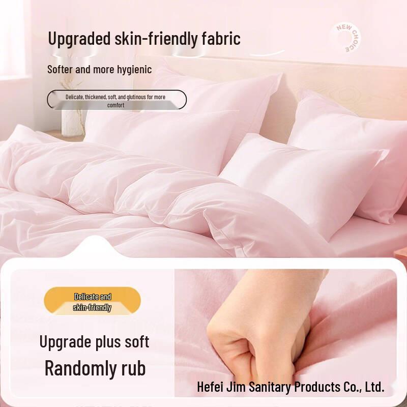 Set di biancheria da letto usa e getta portatile da viaggio: Lenzuolo Matrimoniale Spesso, Anti-Sporco e Copripiumino Colorato.