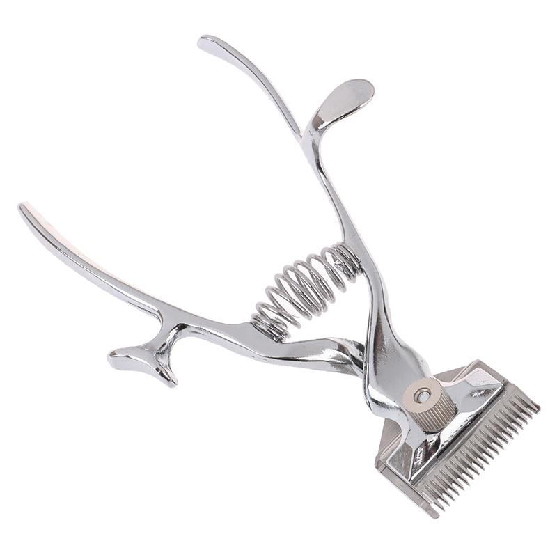 Ruční nízkohlučný zastřihovač vlasů Vintage Barber ruční zastřihovač Přenosný zastřihovač vlasů