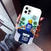 Dad And Baby Girl Boy Phone Case For iPhone 17 Air 11 13 Mini 14 15 Plus 16 12 Pro Max 16E SE 7 8 Pattern Soft TPU Back Cover  1
