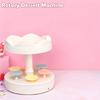 B97A-Cake And Sushi Stand Automatic Rotating Dessert Display Stand Stylish Rotating Food Serving Tray Ideal Gift