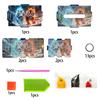 Diamond Painting Tissue Box Kits Diamond Art Tissue Box DIY Diamond Desk Decorative Tissue Box for Living Room Bedroom Bathroom
