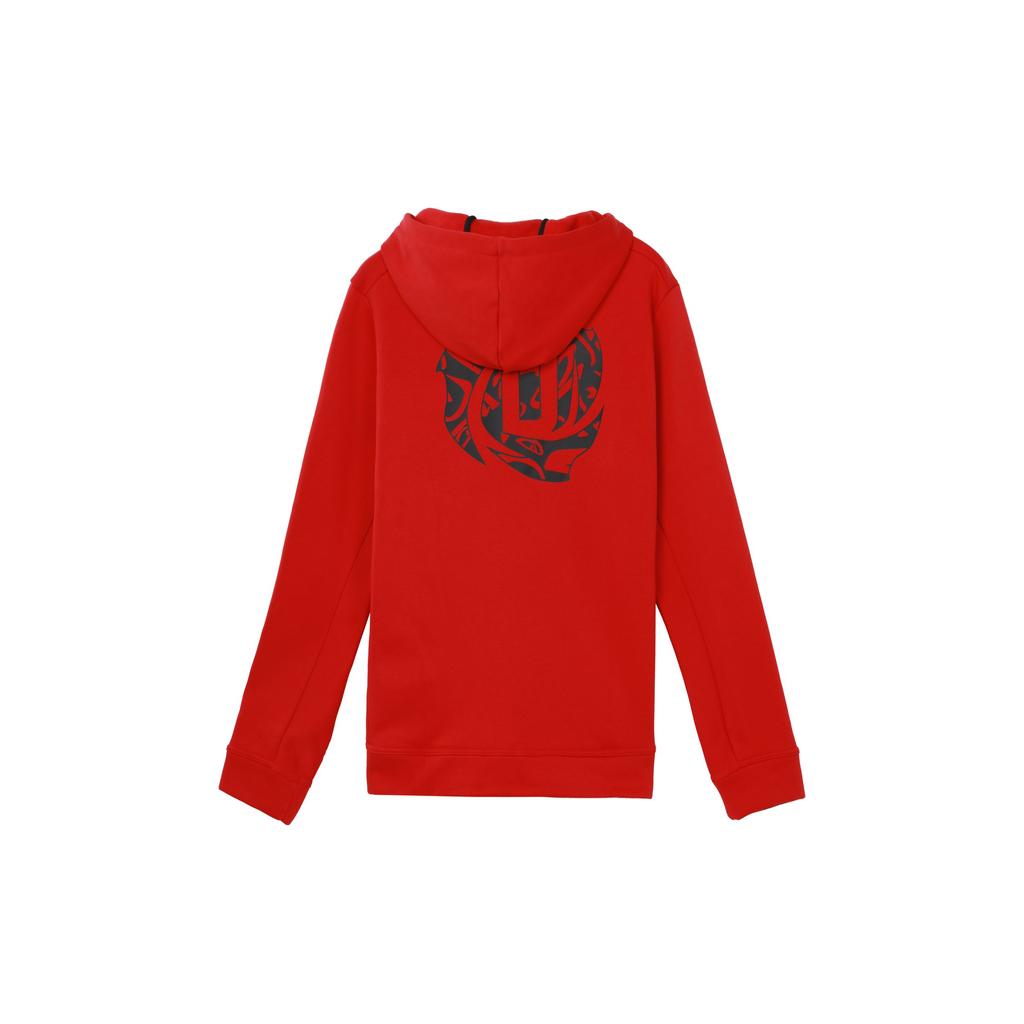 Adidas Rose FZ Sports Casual Hooded Basketball Jacket Men Outerwear Light-Crimson EA3395