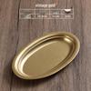 Ru Han Food Grade Stainless Steel Oval Serving Plate