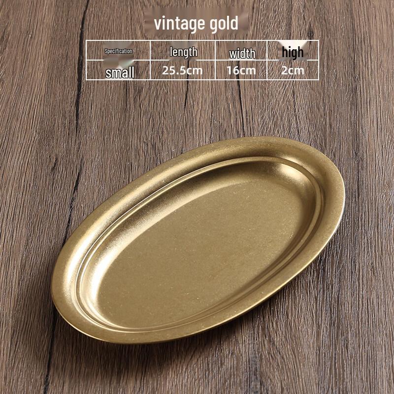 

Ru Han Food Grade Stainless Steel Oval Serving Plate