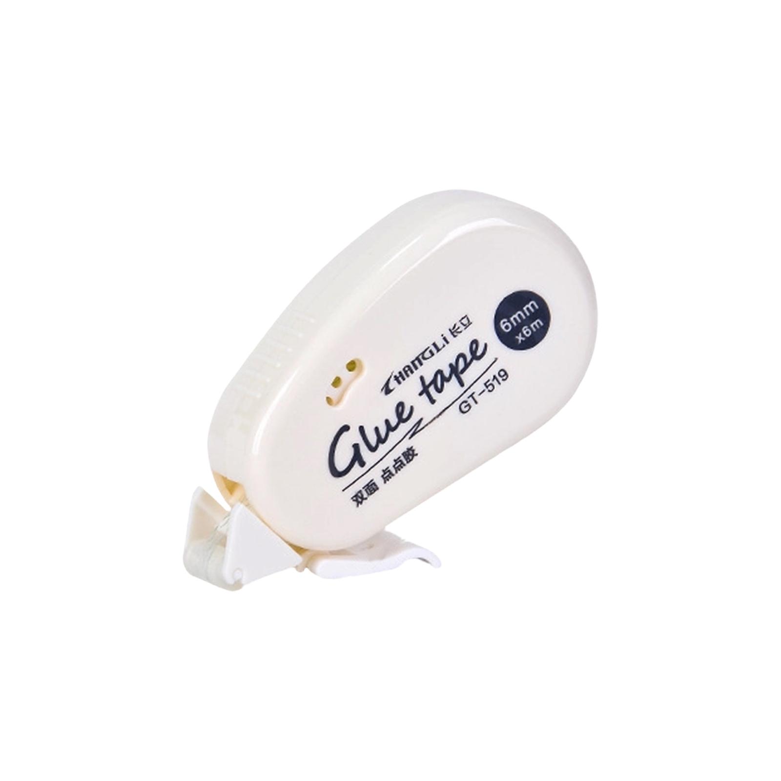 

High Viscosity Dot Double Sided Tape Large Capacity Adhesive Tape for School one size білий