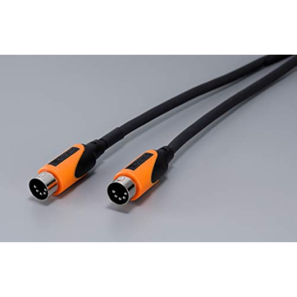 Roland Roland MIDI Cable RMIDI-B3, 1 M Long, Black Series, High Density Spiral Construction To Pr...