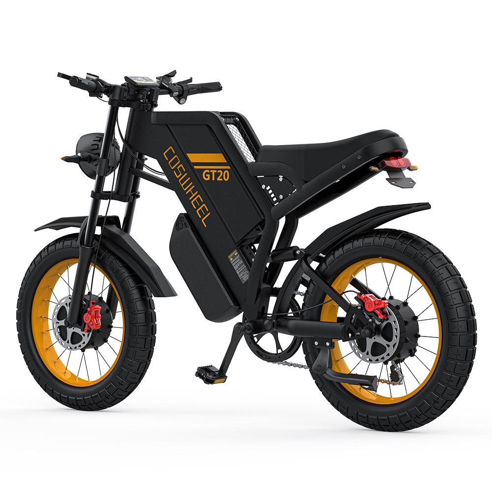 COSWHEEL GT20 Pro 20" Electric Dirt Bike 1000W*2 Dual Motor 48V 40Ah Battery