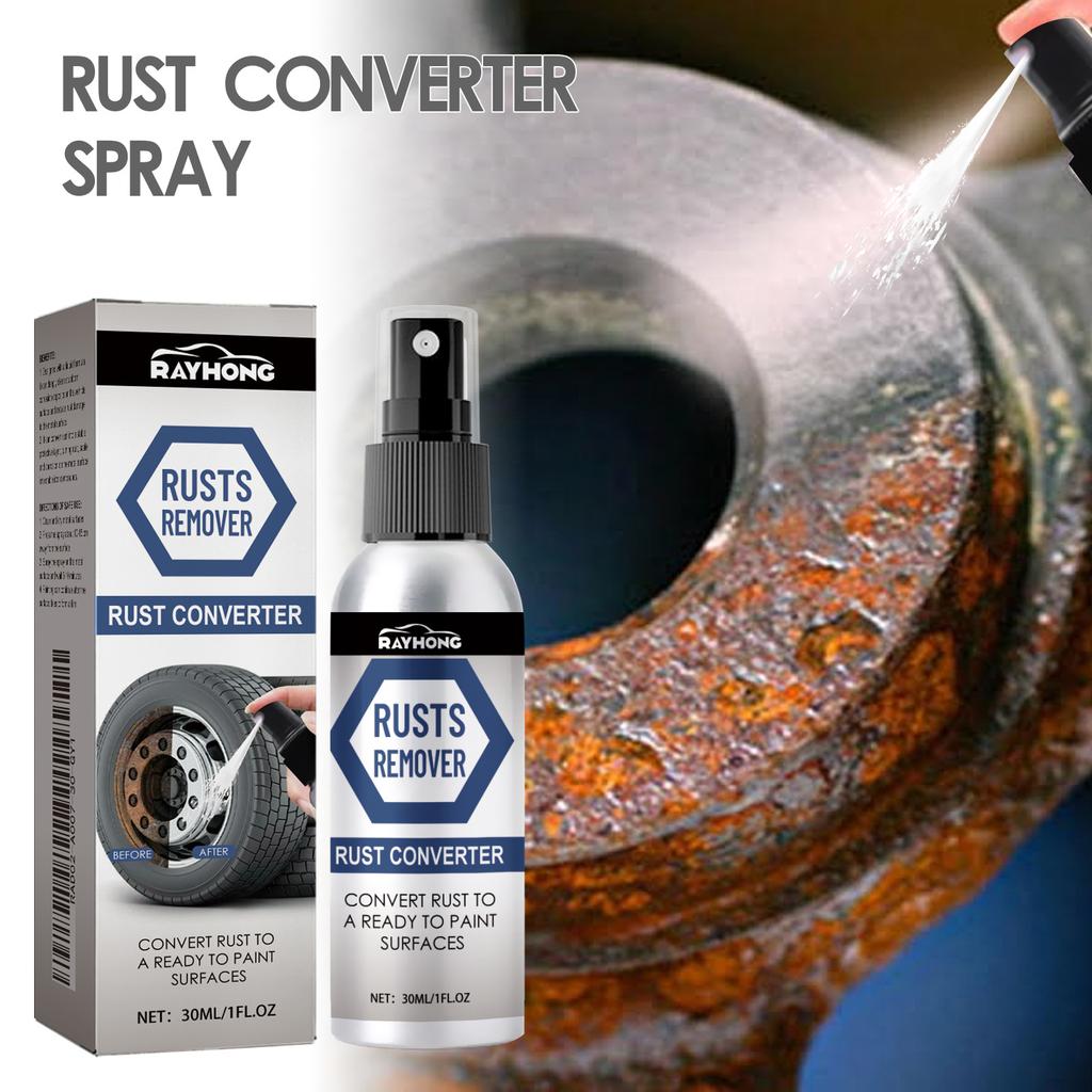 30ML Multi Purpose Rust Remover Spray Metal Surface Chrome Painter Car Iron Powder Cleaning Spray Anti Rust Inhibitor