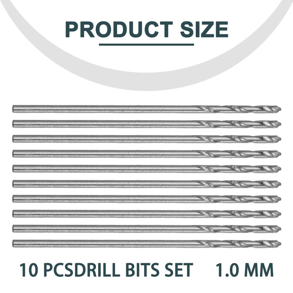 1.0mm End Mill Drill Bit Drill Bit Set Drilling Kit Mini