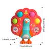 Finger Training Sensory Push Toy Button Play Toys Bird Shape Educational Toy  Babies Development
