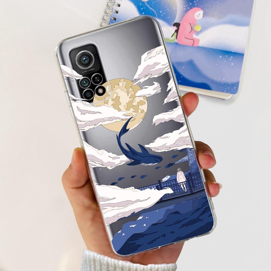 For Xiaomi Mi 10T Pro 5G Case Fashion Marble Transparent Silicone Phone Back Cover For Xiaomi Mi 10T 5G Fundas Mi10T Soft Bumper