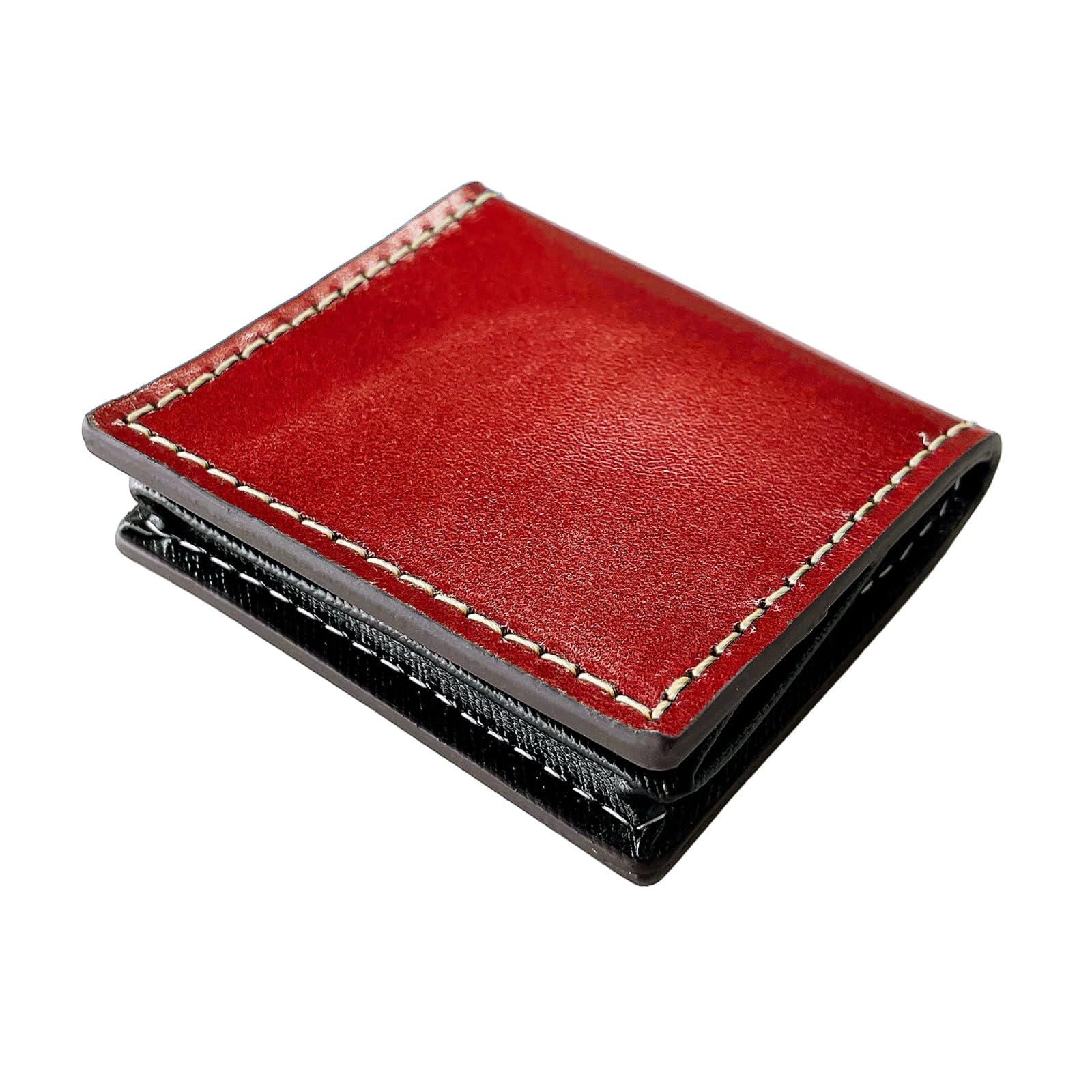 

Tochigi Leather Genuine Leather Box Type Coin Case Box Type Case Coin Purse Cowhide Thin Case Compact Simple Leather Luxury Genuine Leather for a