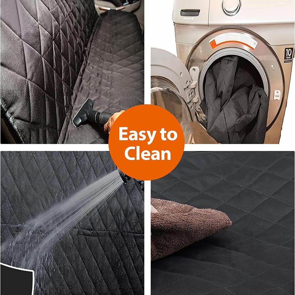 Waterproof, Anti-Dirt Pet Car Seat Cover and Thick Dog Cushion