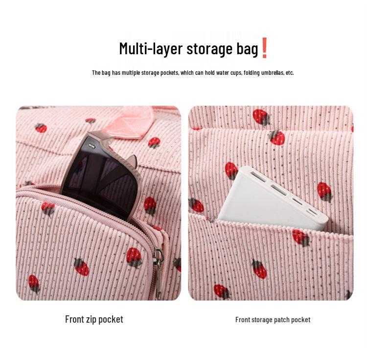 Lightweight Multi-Pocket Commuter Bag with Wet/Dry Separation for Travel & Sports