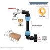 Cross-border IBC Ton Barrel Connector & Accessories: Heightened Elbow & PE Pipe for Garden Use