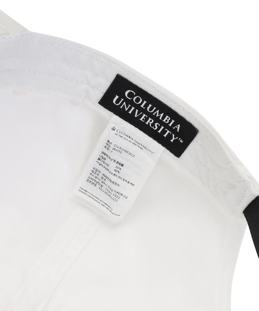 COLUMBIA UNIVERSITY Ny Blackseries Nylon Ballcap White