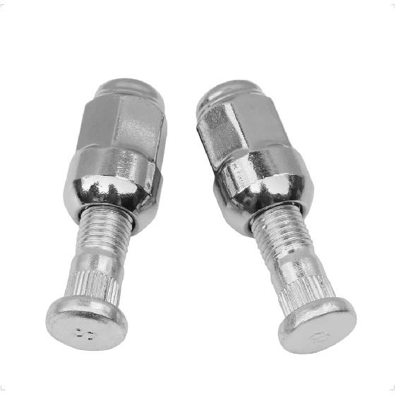 M12X1.50 Chrome Wheel Lug Stud Nut Set Compatible With Honda Odyssey Accord Civic CR-V Clarity Element S2000 Acura Legend CL NSX TLX TSX Pilot