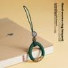 Phone Lanyard, Knitted Ring Clasp, Short Strap Keychain, Chinese Style Lanyard Pendant, Suitable for Apple 15 Pro Max/Mate 60 Pro Ring Clasp Strap