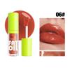 Neues klares Lipgloss, modisches Kristallgelee, feuchtigkeitsspendendes Lippenöl, nicht klebrig, sexy, aufpolsternd, glänzender Lippenstift, Make-up, Lippenpflege-Werkzeug