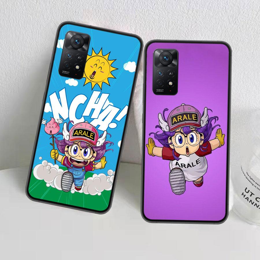 Dr.SLUMP ARALE CHAN Phone Case For Xiaomi Redmi Note 12 Plus 12S 11 11T Pro 5G 11E 11S 4G 10 10S 9 9S 9T 8 8T 7 6 5 Cover Shell