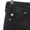 SOMETHING made in Japan COOL Capri pants S black stretch Women Used