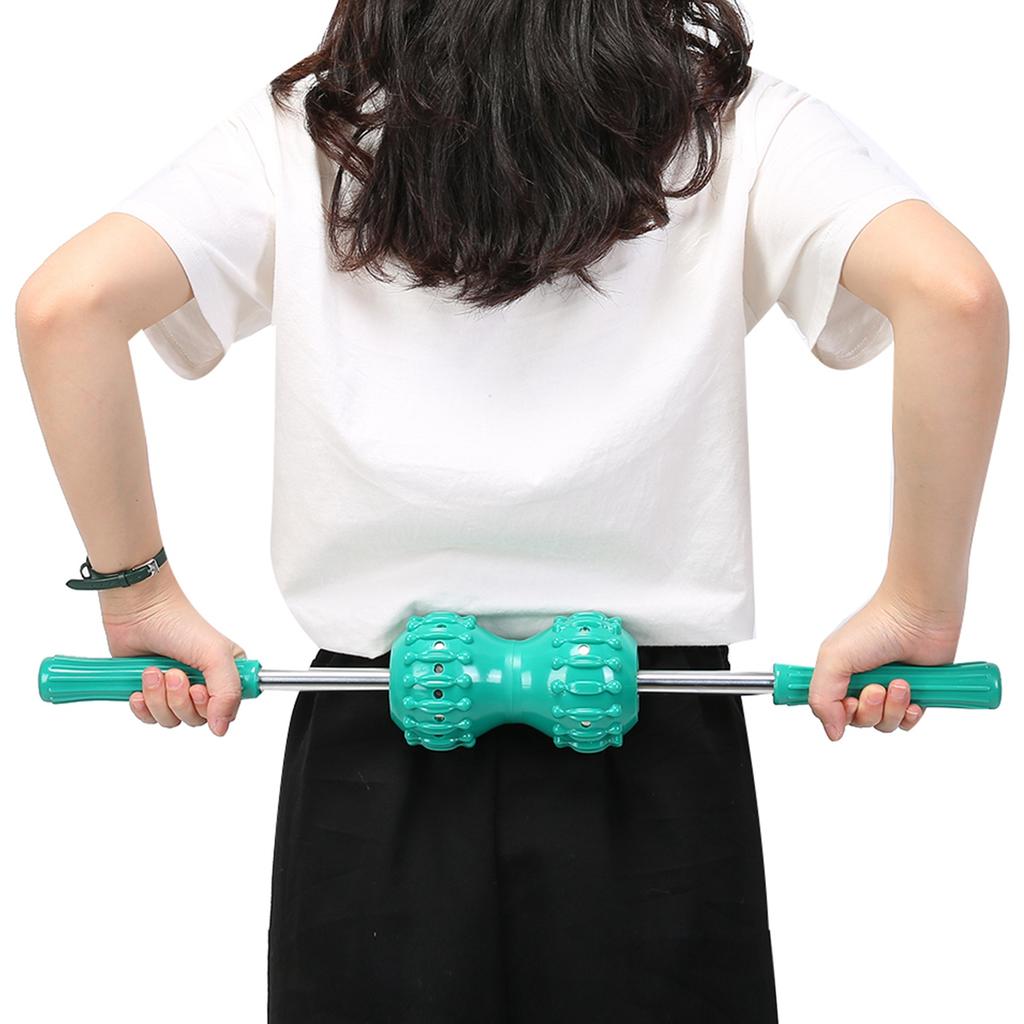 Multifunctional Magnet Massage Roller Back Shoulder Muscle Relief Acupressure Roller Massager