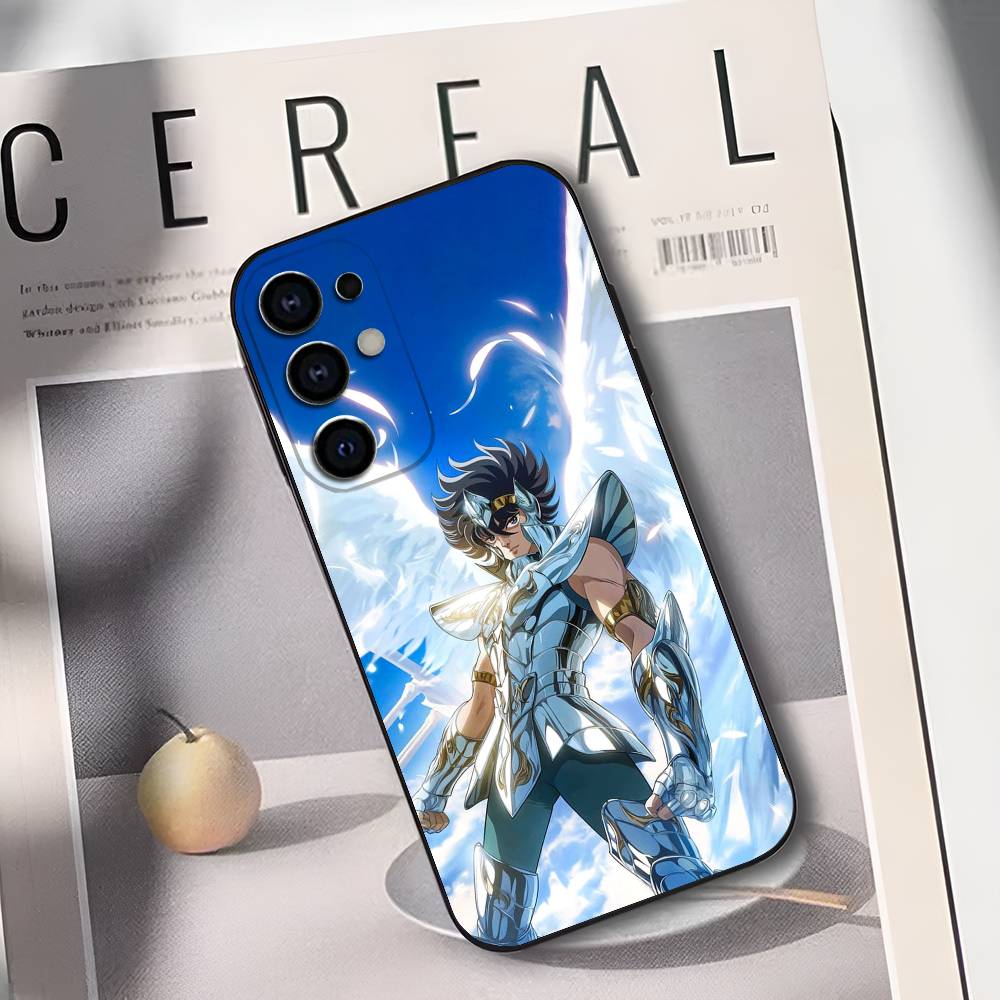 S-Saint S-Seiya Anime Phone Case Silicone Soft For Samsung S25,S24,S21,S22,S23,S30,Ultra,S20,Plus,Fe,Lite