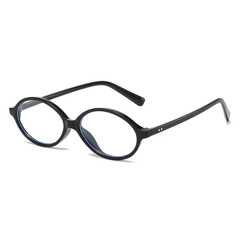  Fashion Small Oval Sunglasses Women Retro Punk Rivets Men Shades UV400