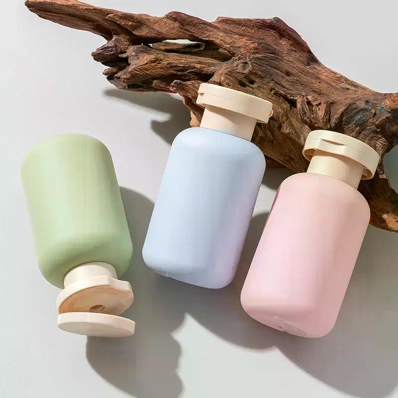 3Pcs Soft Leakproof Travel Bottles Set 100ml 3.4oz Portable Squeeze Tubes For Shampoo Lotion Refillable Travel Essentials