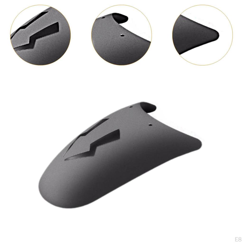 Front and Rear Mudguard Motorcycle Splash Guard Sturdy Decoration Easy To Install Cover Back