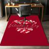 Custom Name Love Printed Carpet,Rug for Office Chair Living Room Bedroom Kitchen Room Decor Gifts.