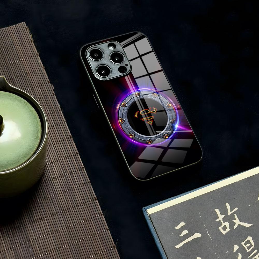 

Stargate Atlantis Phone Case For Iphone 16 15 13 12 14 11 Pro Max Mini X Xr Xs 8 Gentleman 7 Puls 6 Glass Luxury Coque 2024 iPhone16pro
