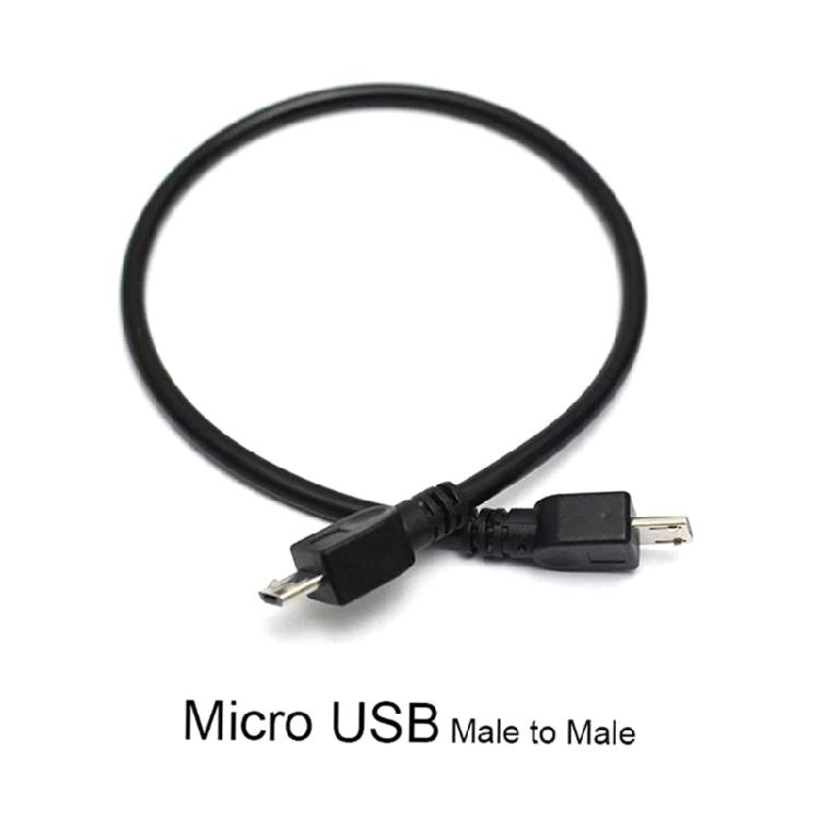 5 Pin Micro USB Male To Micro USB Male OTG Converter Adapter Data Cable