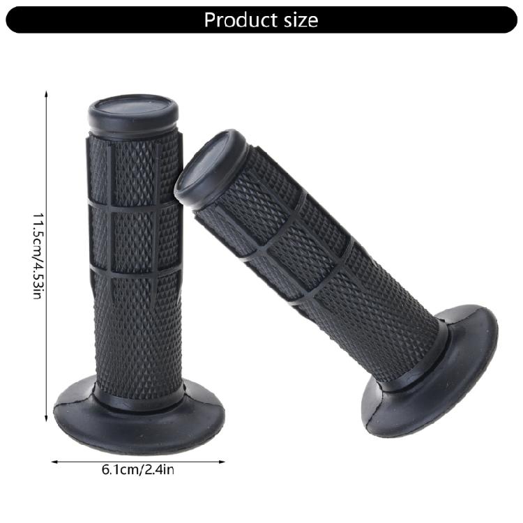 Handle Grips Motocross Throttle Bar Grips Universal Dirt Pit Bike Handle Bar Grips Replacement Rubber Handlebar Grips