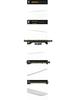 GLC Tailgate Trim Sticker: Stainless Steel Trunk Anti-Scratch Bright Strip Car Accessory