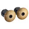 Supacaz Cycling Bar Tape Bling Gold with Gold Star - - Plugz.