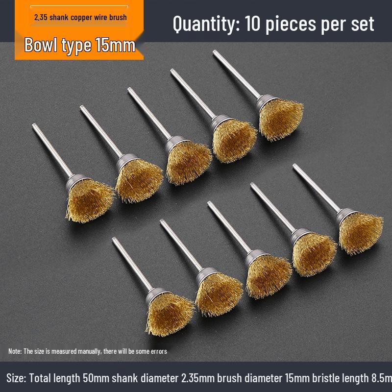Electric Grinder Steel Wire Brush - Rust & Polishing Head for Walnut & Wenwan Grinding, Steel & Electric Brush.